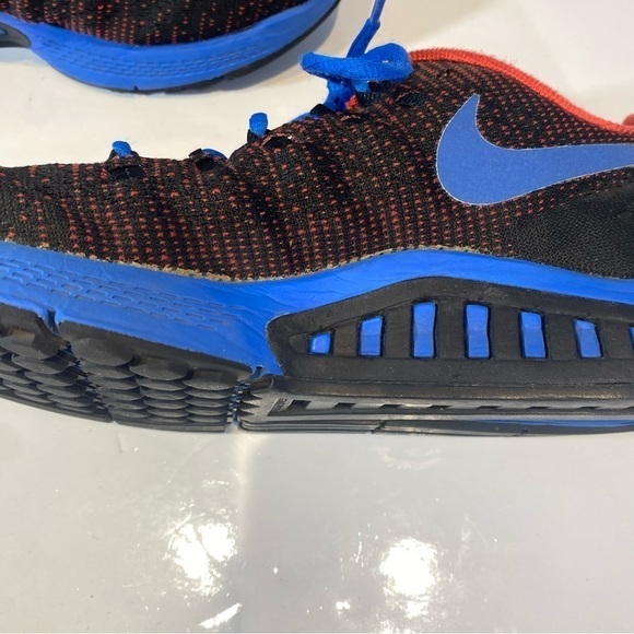 Nike Zoom Structure 19 Black Blue and Red Men’s 10.5 NikeId 836129-991 - Picture 11 of 12